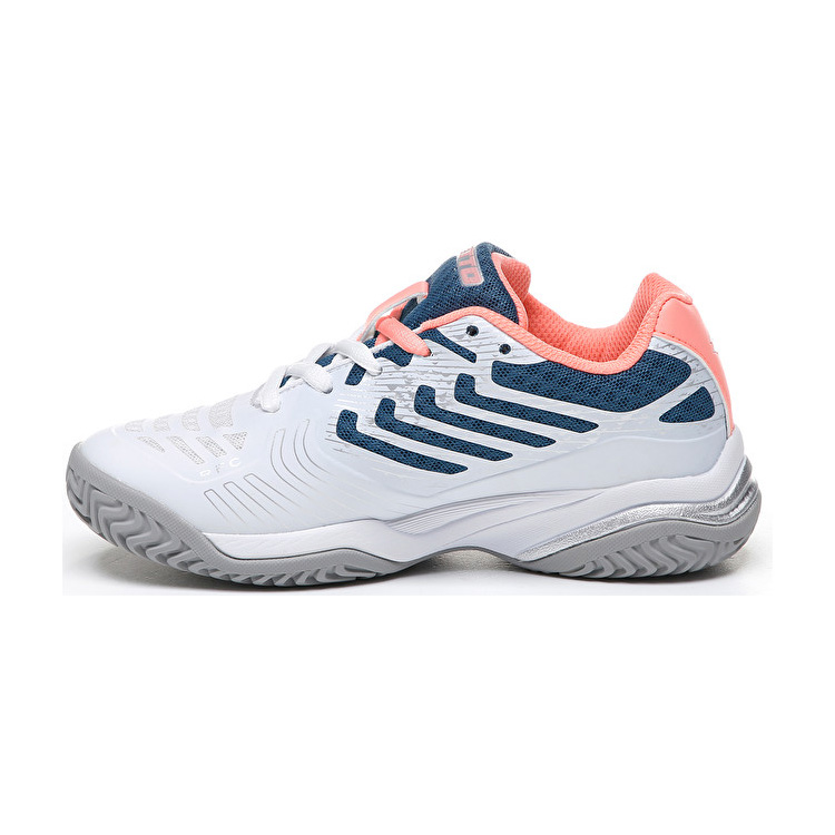 White / Blue Lotto Stratosphere Vi Jr L Kids' Tennis Shoes | Lotto-44367