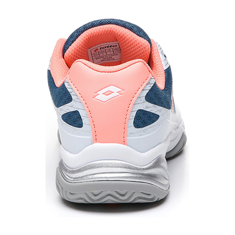 White / Blue Lotto Stratosphere Vi Jr L Kids' Tennis Shoes | Lotto-44367