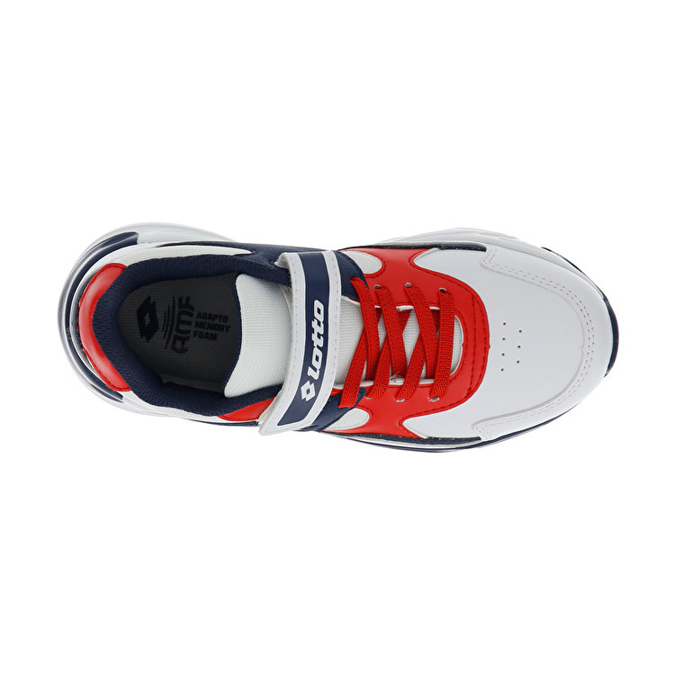 White / Blue / Red Lotto Rio Amf Cl Sl Kids' Sneakers | Lotto-29698