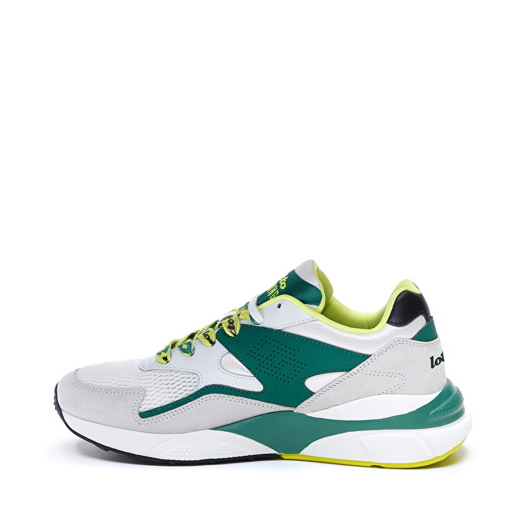 White / Green Lotto Athletica Sirius Men's Sneakers | Lotto-84608