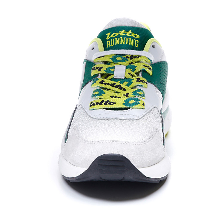 White / Green Lotto Athletica Sirius Men's Sneakers | Lotto-84608