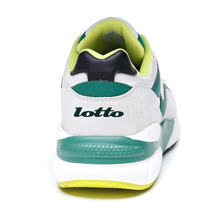 White / Green Lotto Athletica Sirius Men's Sneakers | Lotto-84608