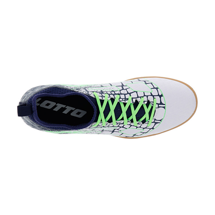 White / Green / Navy Lotto Maestro 700 Ii Id Men's Soccer Shoes | Lotto-65044