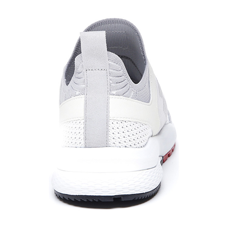 White / Grey Lotto Marathon Knit Men's Sneakers | Lotto-25122