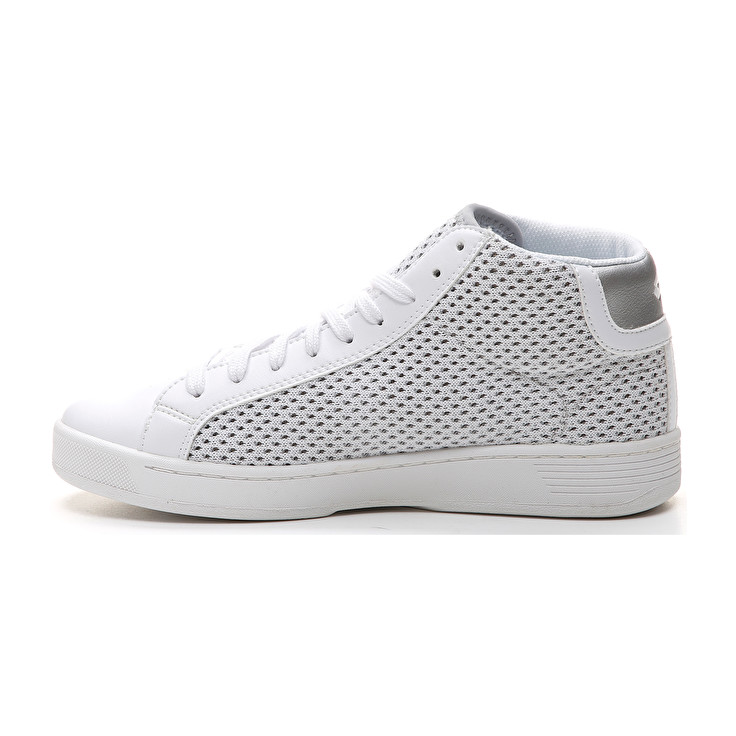 White Lotto 1973 Mid Iv Net W Women's Lifestyle Shoes | Lotto-92287