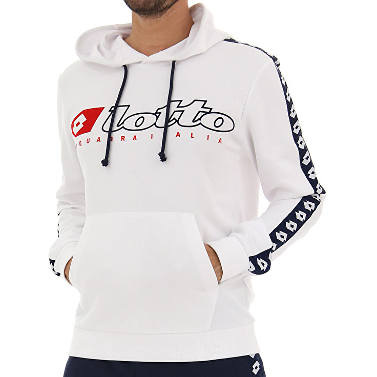 White Lotto Athletica Due Sweat Hd Pl Men's Tracksuits | Lotto-34362