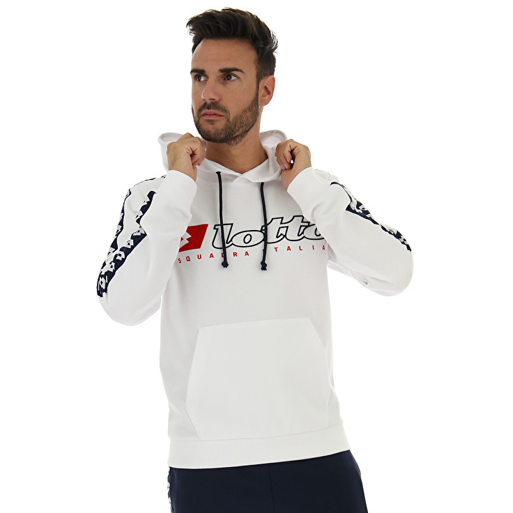 White Lotto Athletica Due Sweat Hd Pl Men\'s Tracksuits | Lotto-34362