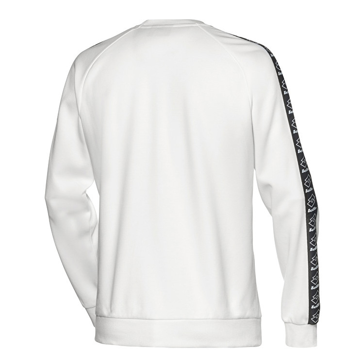 White Lotto Athletica Ii Sweat Men's Sweatshirt | Lotto-94932