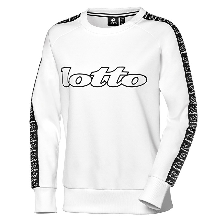 White Lotto Athletica Ii Sweat W Women\'s Sweatshirt | Lotto-41827