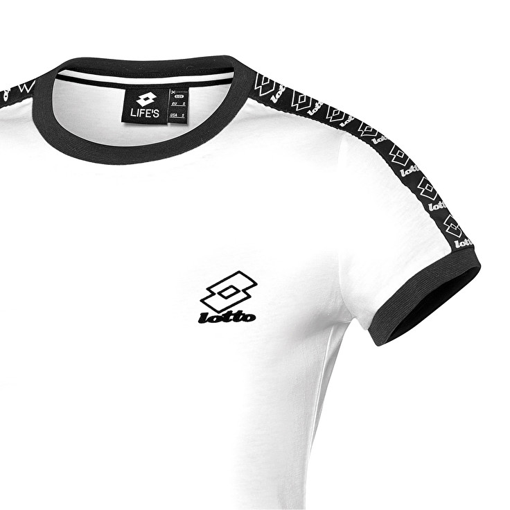 White Lotto Athletica Ii W Women's T Shirts | Lotto-57145