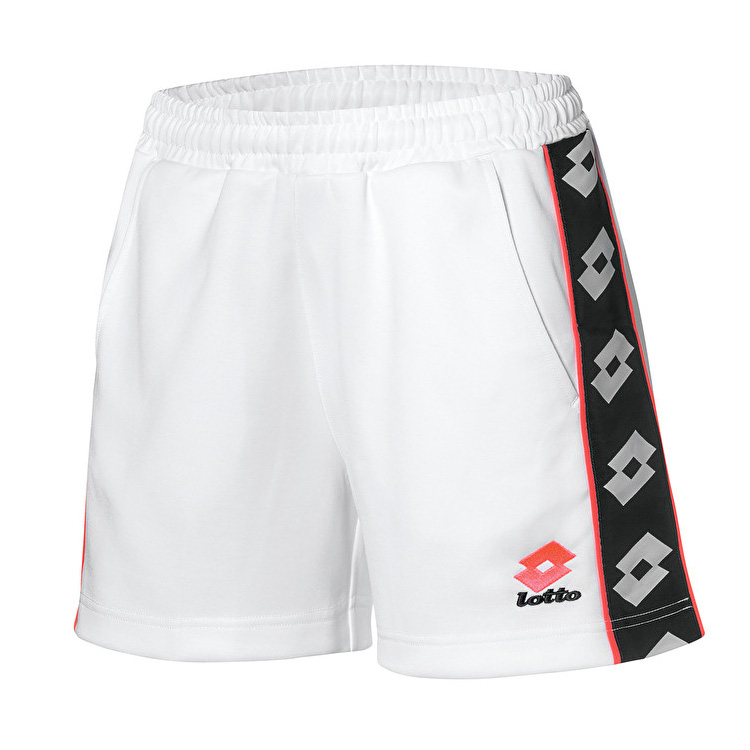 White Lotto Athletica Prime W Women\'s Shorts | Lotto-71344