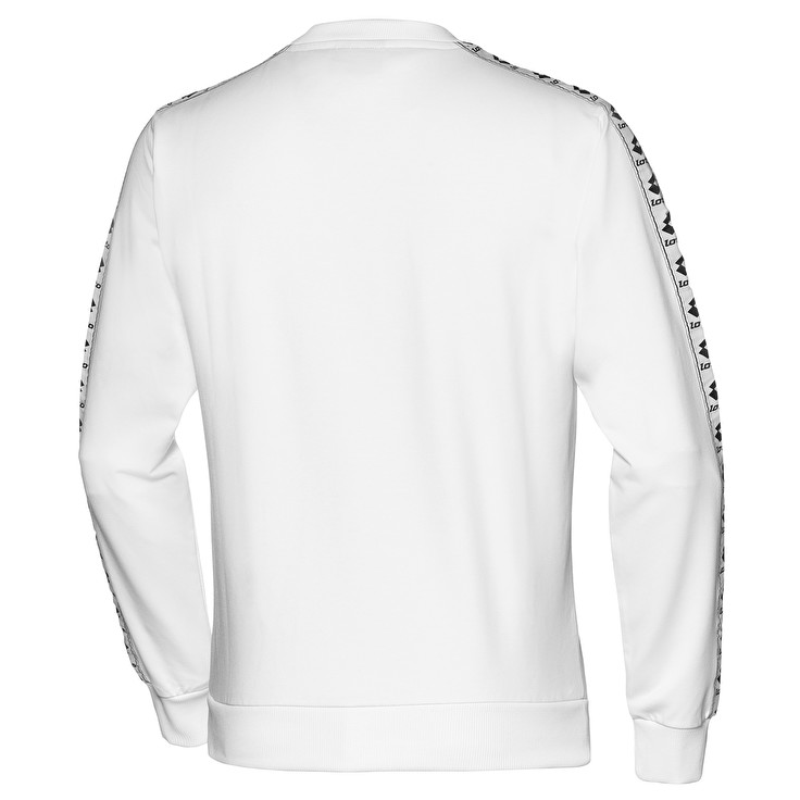 White Lotto Athletica Sweat Rn Men's Tracksuits | Lotto-12790