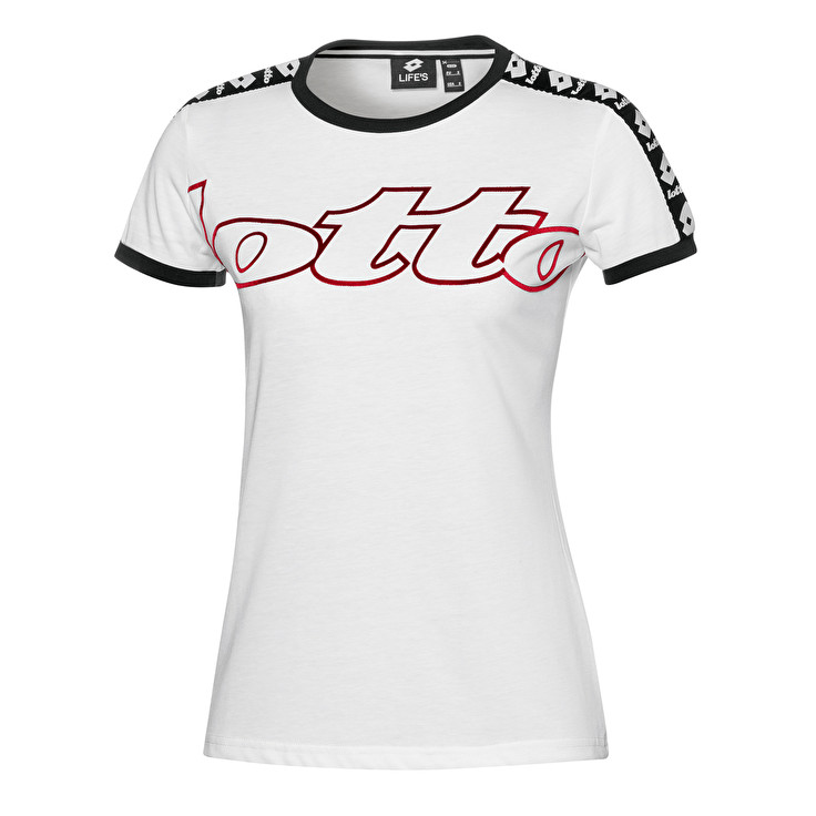 White Lotto Athletica W Iii Women\'s T Shirts | Lotto-11521