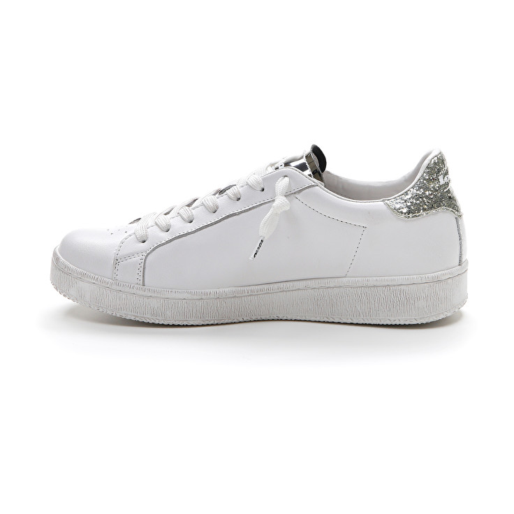 White Lotto Autograph Glitter W Women's Sneakers | Lotto-13268