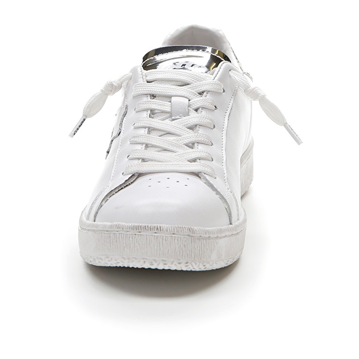 White Lotto Autograph Glitter W Women's Sneakers | Lotto-13268