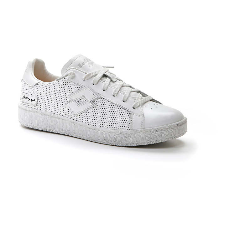 White Lotto Autograph Micro Men's Sneakers | Lotto-18745