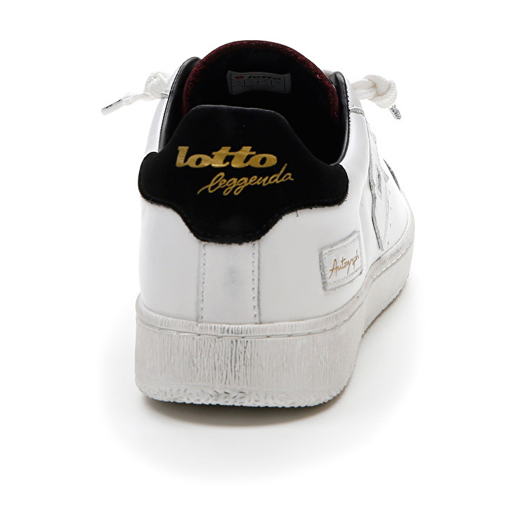 White Lotto Block Men's Autograph | Lotto-11087