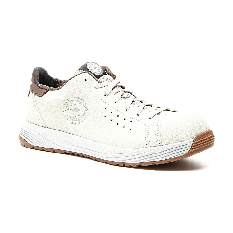 White Lotto Skate S1p Src Men's Safety Shoes | Lotto-87876