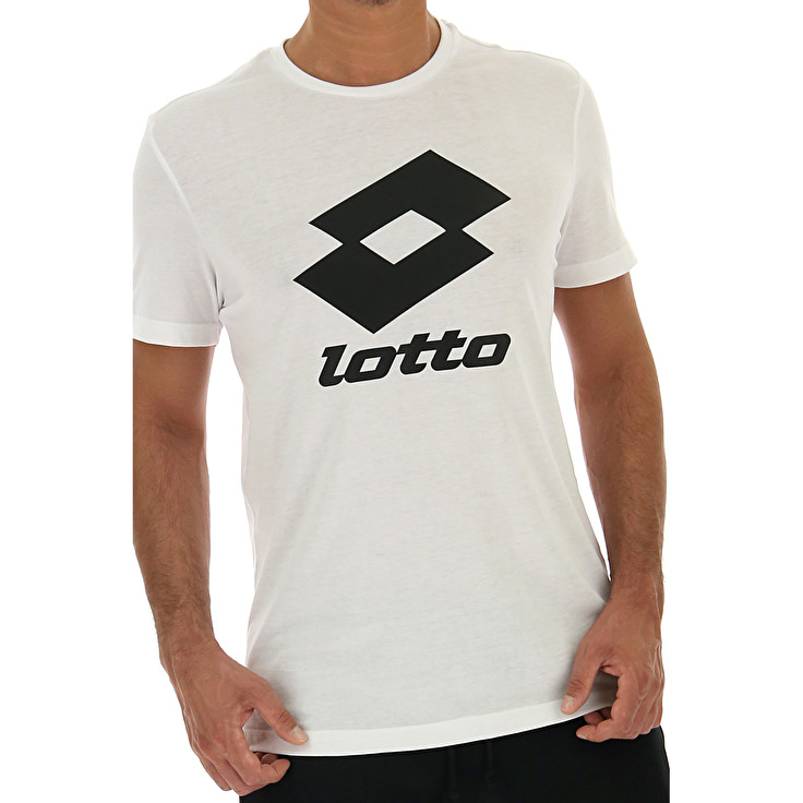 White Lotto Smart Ii Js Men's T Shirts | Lotto-39421