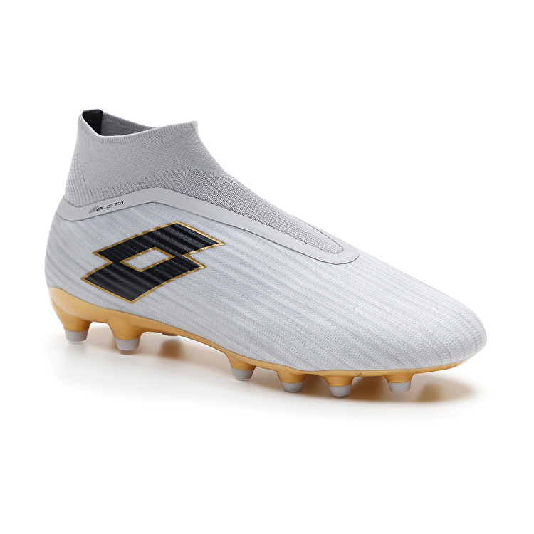 White Lotto Solista 300 Gravity Fg Men's Soccer Shoes | Lotto-73259