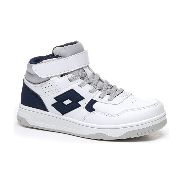 White Lotto Tracer Mid Cl Sl Kids' Sneakers | Lotto-78637