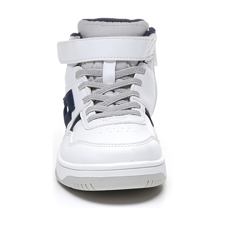 White Lotto Tracer Mid Cl Sl Kids' Sneakers | Lotto-78637