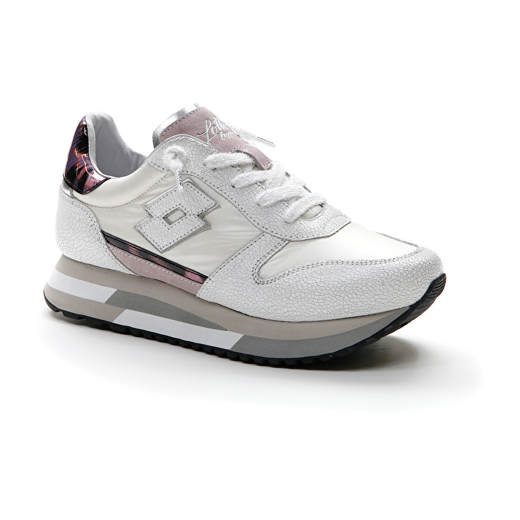 White Lotto Wedge Crack W Women's Sneakers | Lotto-42560