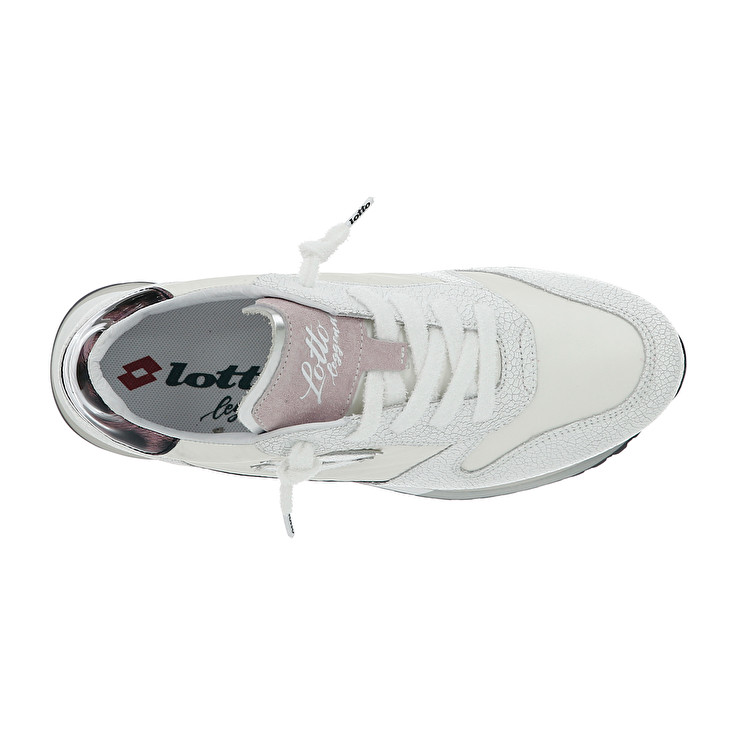 White Lotto Wedge Crack W Women's Sneakers | Lotto-42560