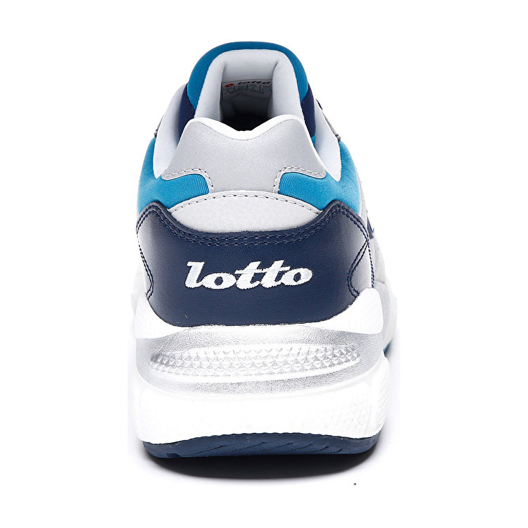 White / Navy Lotto Sirius Lth Men's Sneakers | Lotto-84371