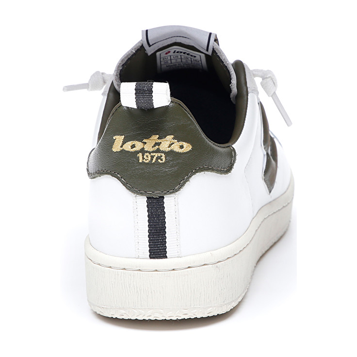 White / Olive Lotto Autograph W Women's Sneakers | Lotto-45680