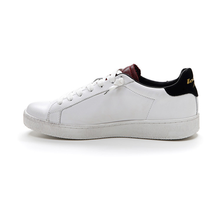 White / Pink / Black Lotto Autograph Block Men's Sneakers | Lotto-18500