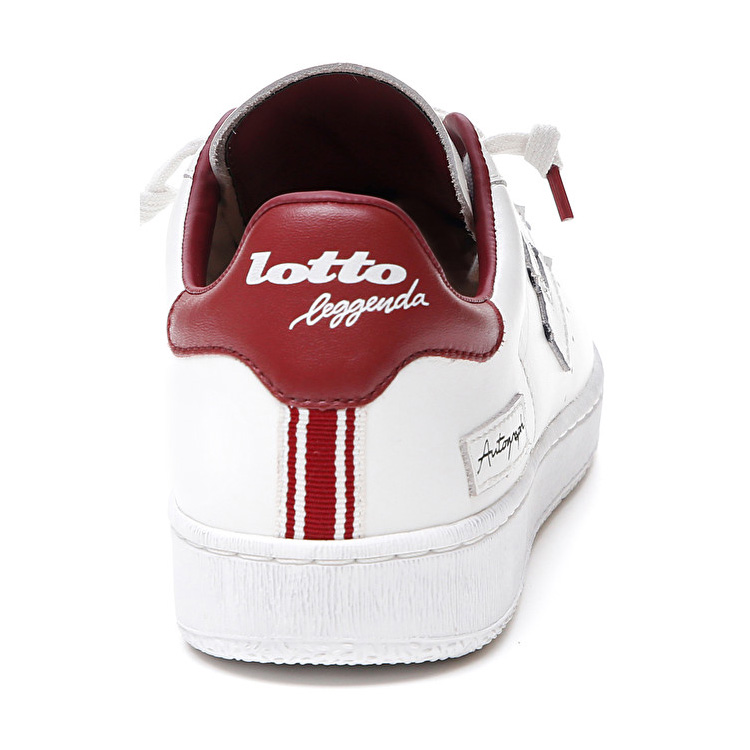 White / Pink Lotto Autograph Men's Sneakers | Lotto-89043