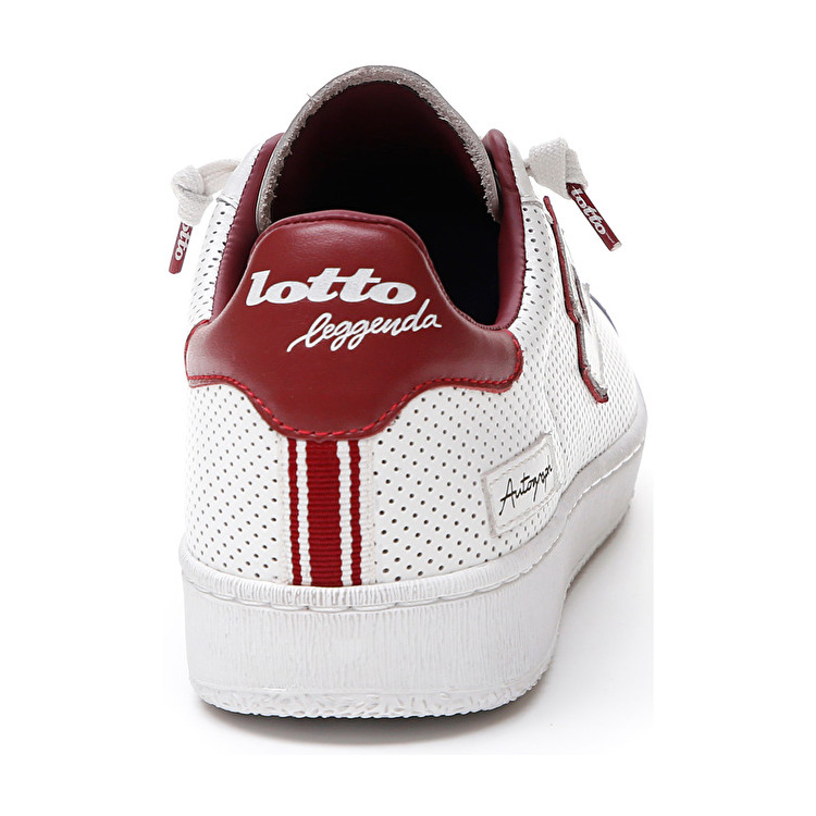 White / Pink Lotto Autograph Micro Men's Sneakers | Lotto-99118