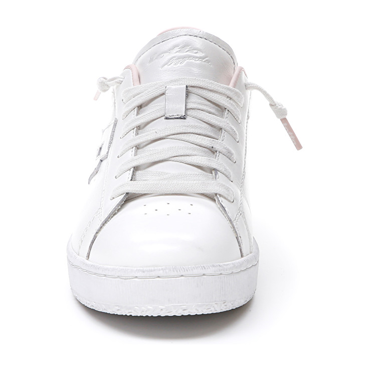 White / Pink Lotto Autograph W Women's Sneakers | Lotto-30352