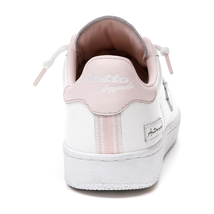 White / Pink Lotto Autograph W Women's Sneakers | Lotto-30352