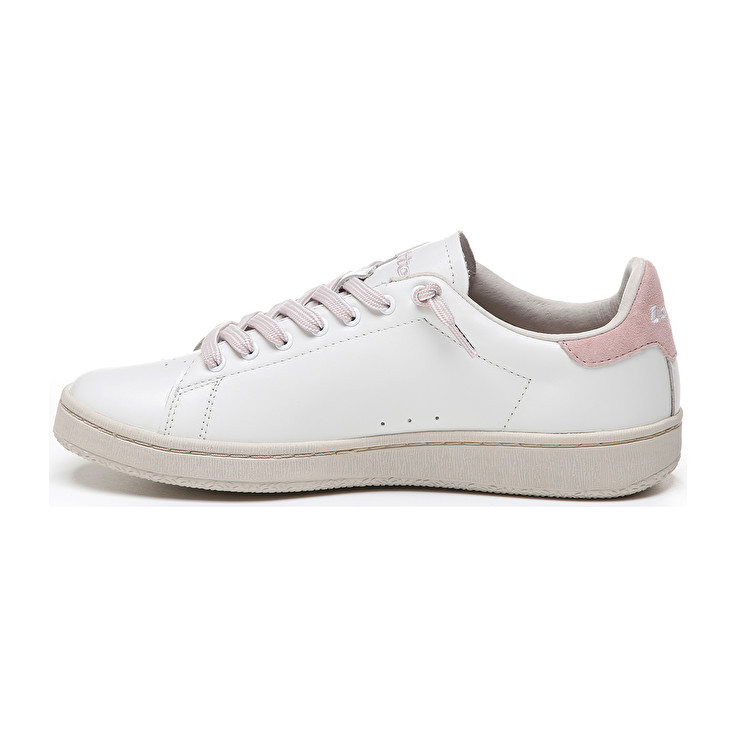 White / Pink Lotto Autograph W Women's Sneakers | Lotto-97234