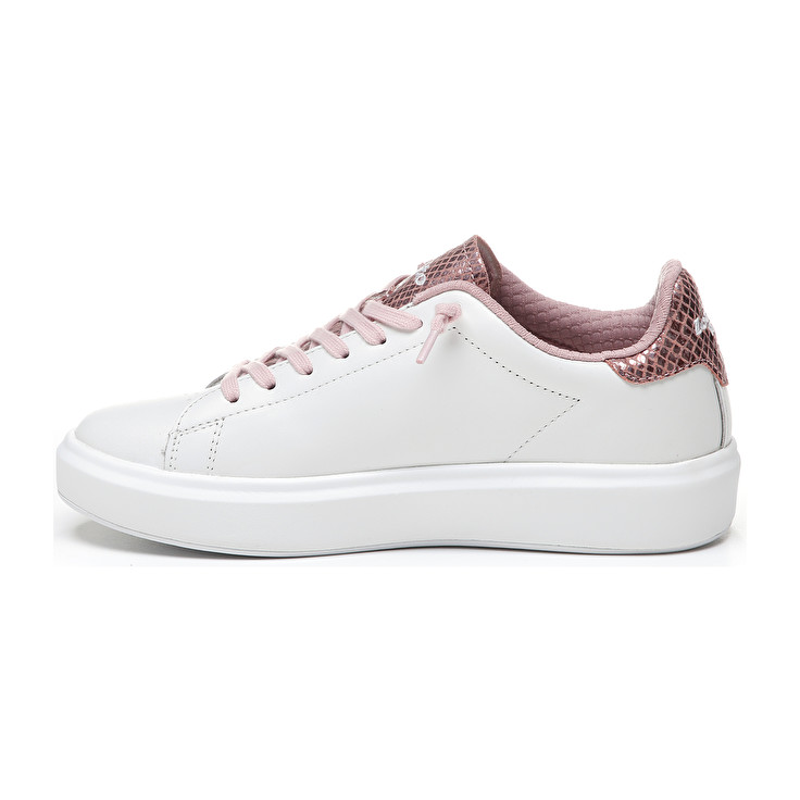 White / Pink Lotto Impressions Python W Women's Sneakers | Lotto-54673