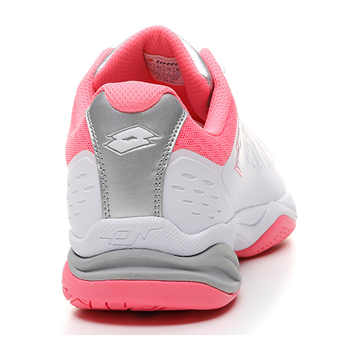 White / Pink Lotto Space 400 Alr W Women's Tennis Shoes | Lotto-54761