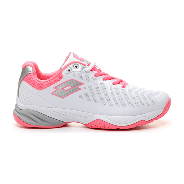 White / Pink Lotto Space 400 Alr W Women\'s Tennis Shoes | Lotto-54761