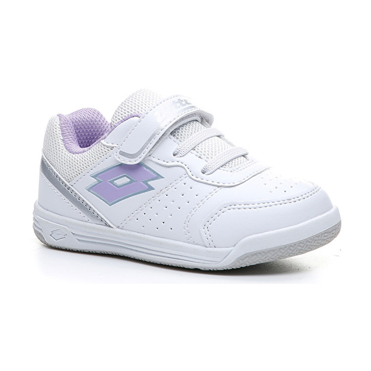 White / Purple Lotto Set Ace Xii Kids' Sneakers | Lotto-85558