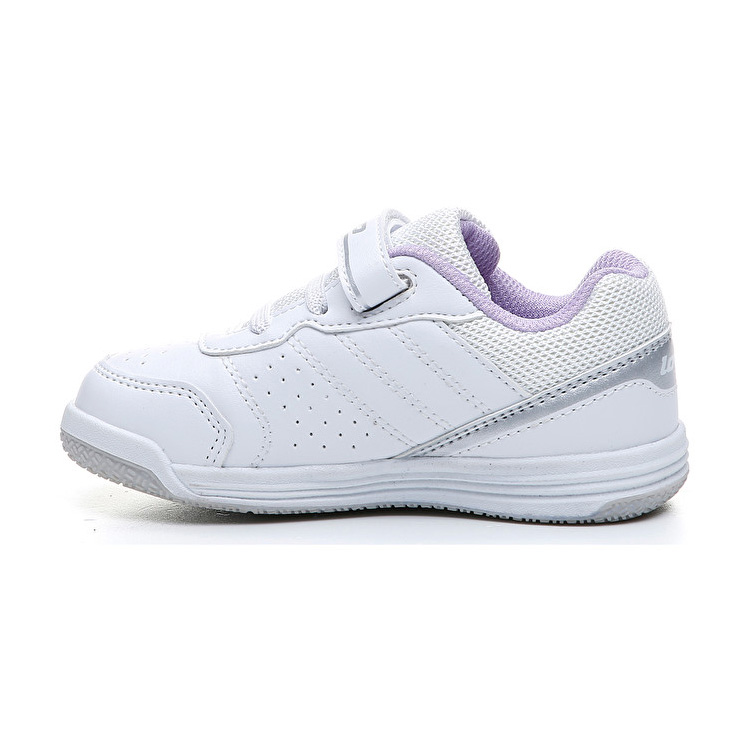 White / Purple Lotto Set Ace Xii Kids' Sneakers | Lotto-85558