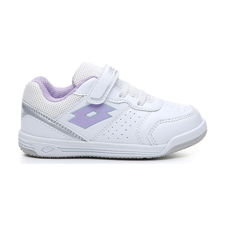 White / Purple Lotto Set Ace Xii Kids\' Sneakers | Lotto-85558