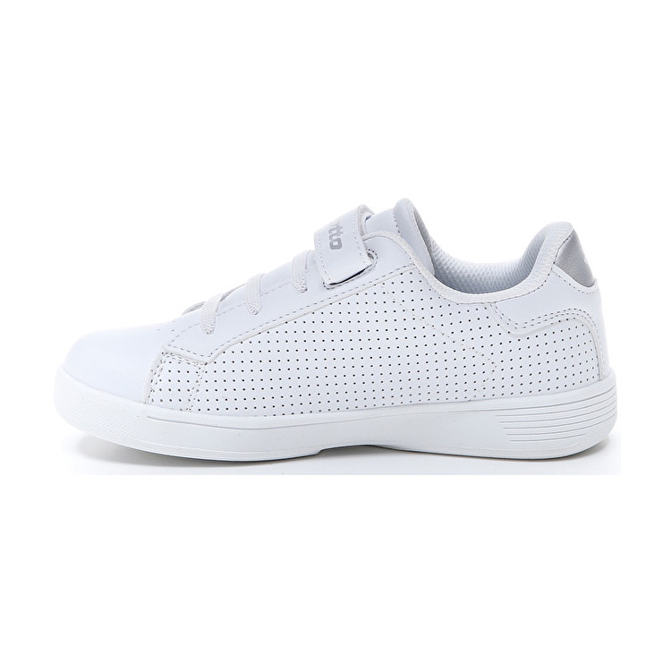 White / Silver Lotto 1973 Evo Amf Ii Micro Kids' Sneakers | Lotto-77598