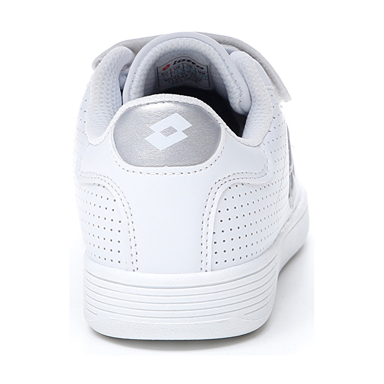 White / Silver Lotto 1973 Evo Amf Ii Micro Kids' Sneakers | Lotto-77598