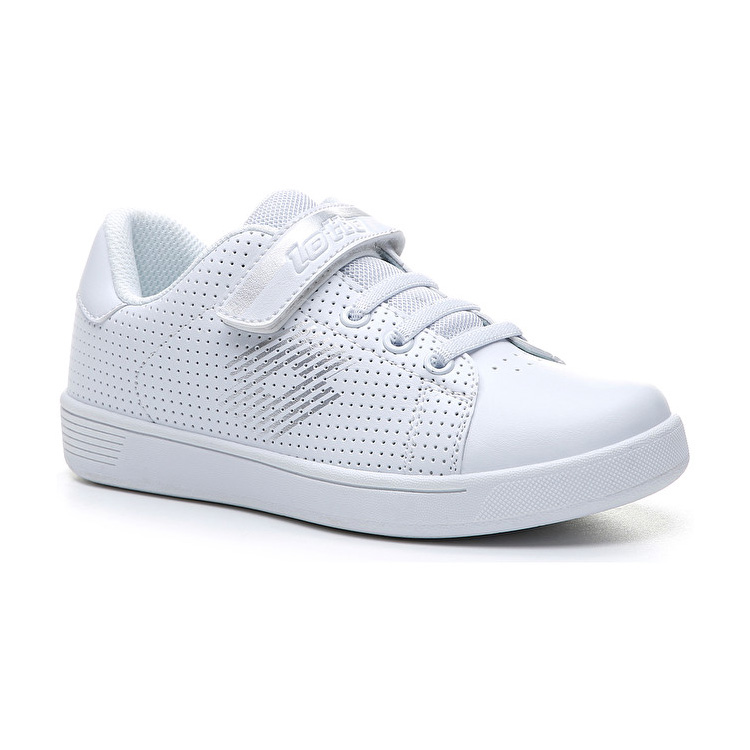 White / Silver Lotto 1973 Vii Kids' Sneakers | Lotto-68189