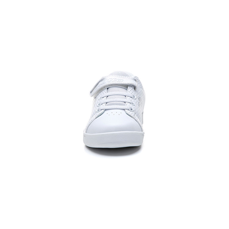 White / Silver Lotto 1973 Vii Kids' Sneakers | Lotto-68189