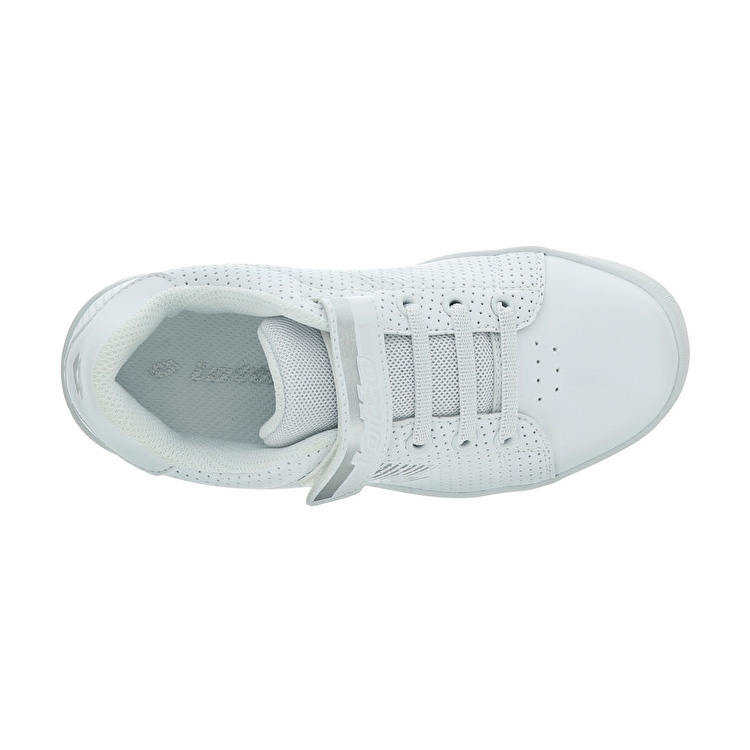 White / Silver Lotto 1973 Vii Kids' Sneakers | Lotto-68189