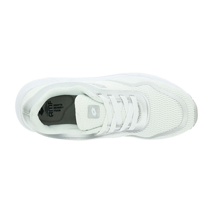 White / Silver Lotto Day Up Amf W Women's Lifestyle Shoes | Lotto-97846