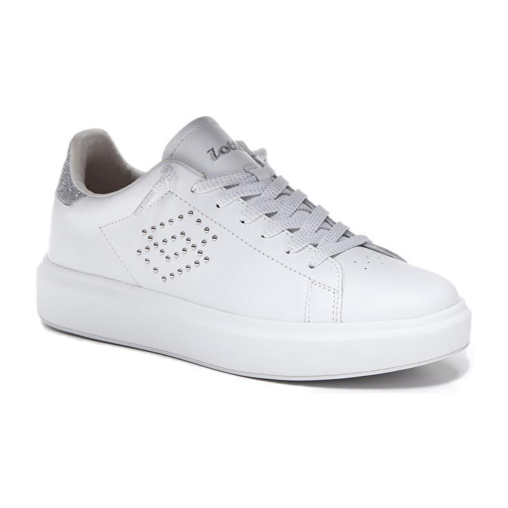 White / Silver Lotto Impressions Lth W Women's Sneakers | Lotto-31244