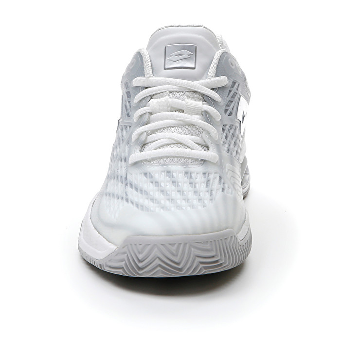 White / Silver Lotto Mirage 100 Cly W Women's Tennis Shoes | Lotto-58383